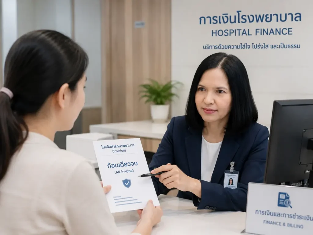 ประกันสุขภาพเหมาจ่าย คืออะไร? ทำไมเคลมง่ายกว่าแบบแยกค่าใช้จ่าย - เมืองไทยประกันชีวิต